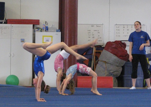 Emma gymnastics.