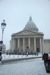 Paris snow.